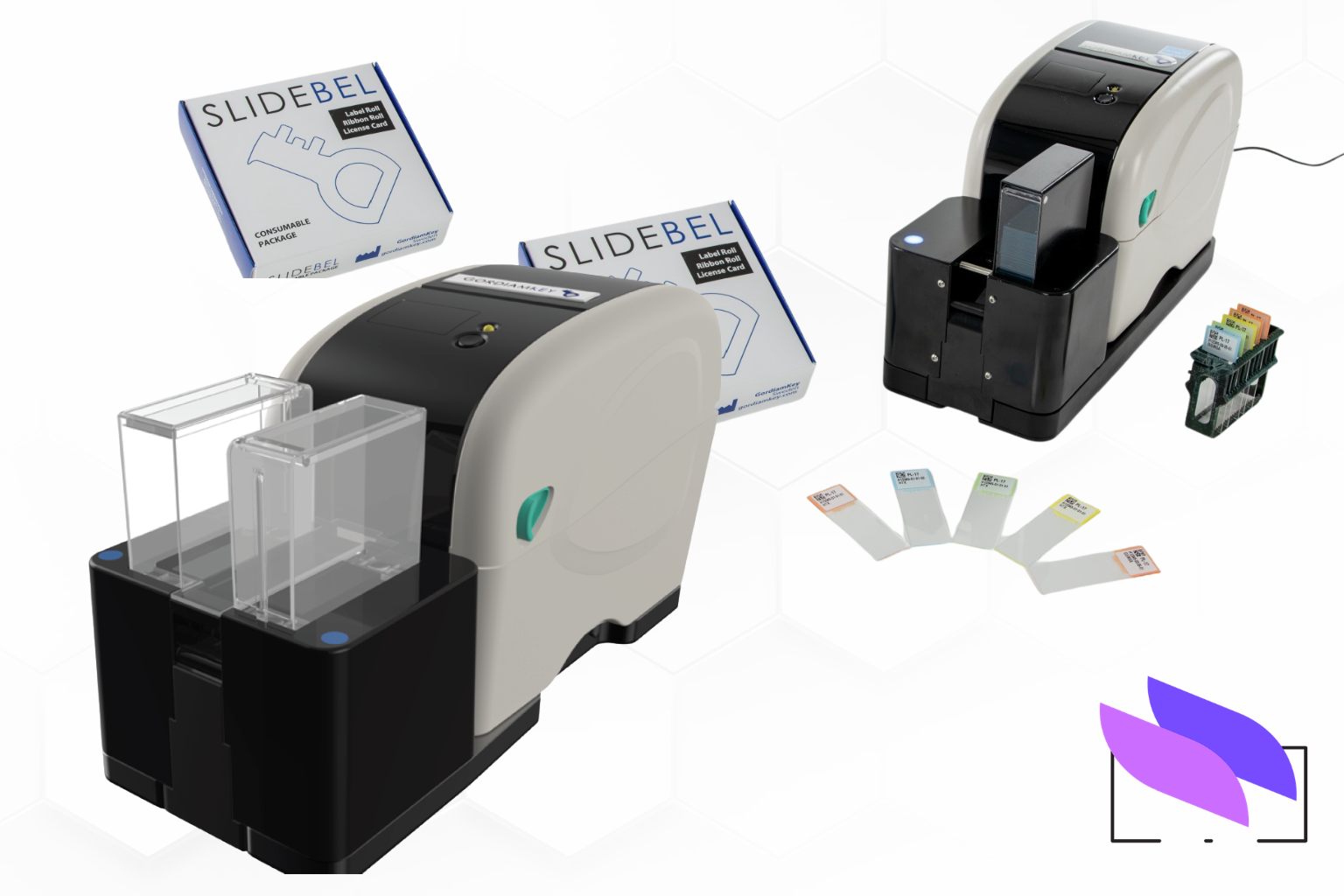 Automated slide labelling in a modern histopathology laboratory